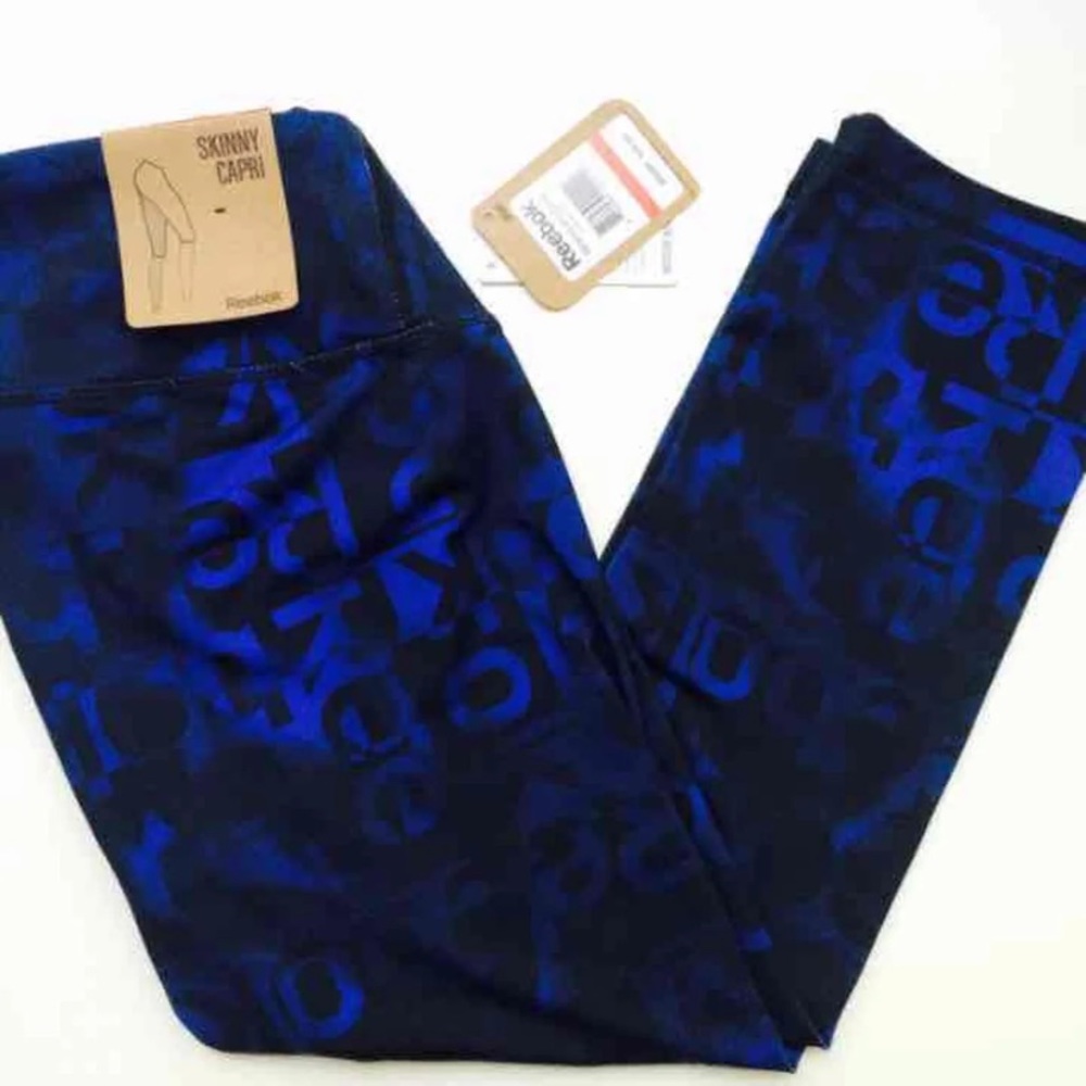 NWT Reebok Athletic Capri